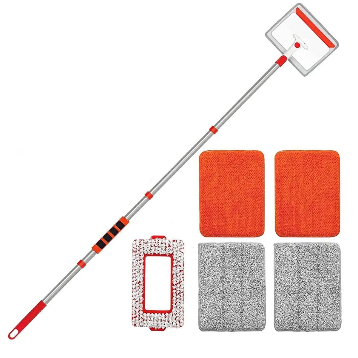 Wall & Baseboard Cleaner Mop Tool for Cleaning Window Floor Skirting Board Ceiling Bathtub Tub Scrubber Brush Duster