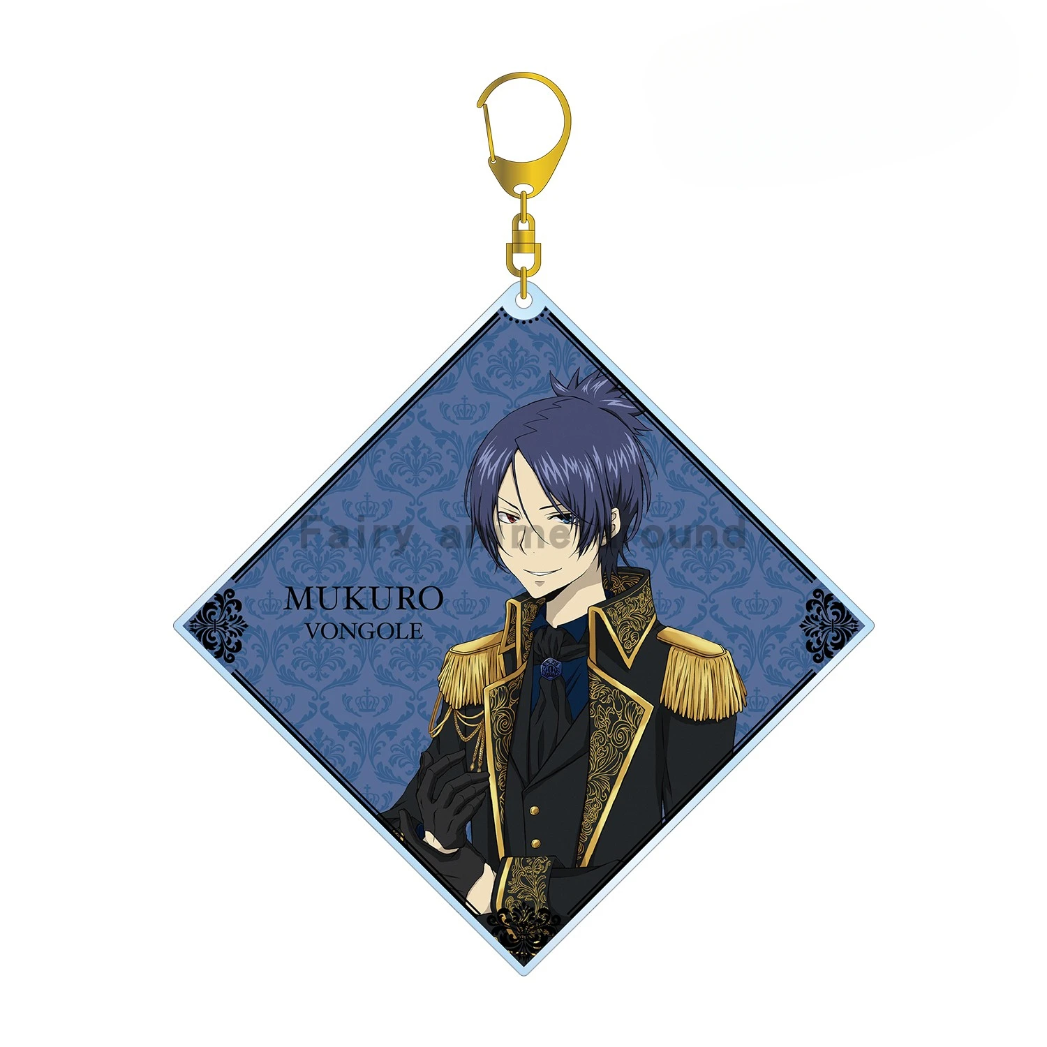 Anime Gokudera Hibari XANXUS Mukuro Squalo Tsuna Belphegor Portachiavi Gioco di bambole Portachiavi in acrilico Ciondolo per regalo