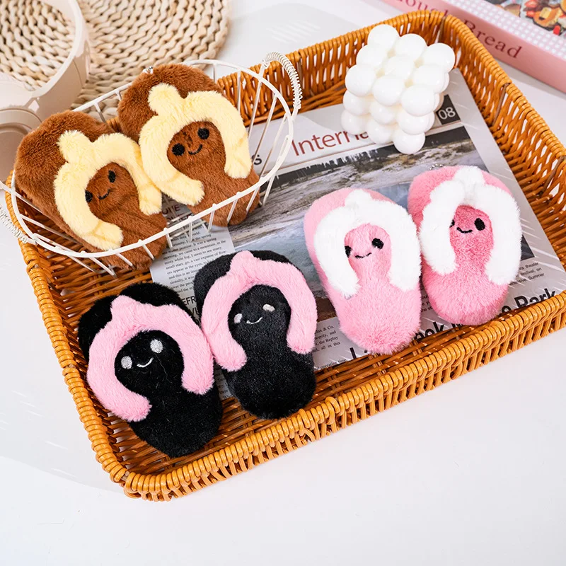 12 سنتيمتر/4.72in الكرتون نعال شاطئ صغيرة Kawaii أفخم ظهره الأجهزة الطرفية اكسسوارات تحصيل الإبداع الحلي لعبة الهدايا #3