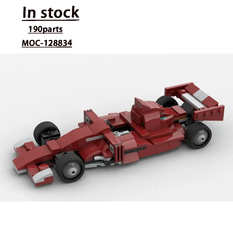 MOC-128834 ニュークラシックフォーミュラレーシングカービルディングブロックモデル 190 パーツクリエイティブ誕生日おもちゃギフト男の子と子供向け