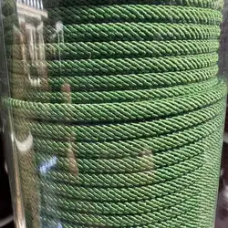 Multicolor 3mm Nylon Milan Cord Woven Thread String Strap Jade Hanging Line For DIY Braided Bracelet Jewelry Crafts Accessories