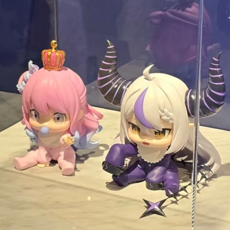 

Фигурки Banpresto Hololive Biboo Laplace Prize в стиле чиби, оригинальные, в наличии, настольная модель-игрушка для фанатов аниме и коллекционеров