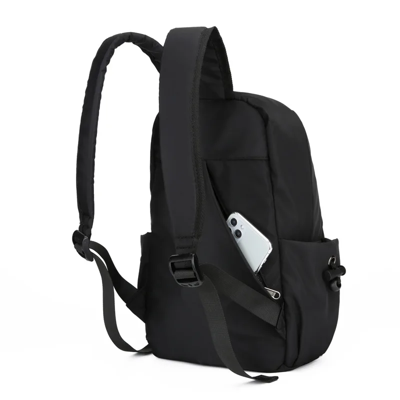 Mini mochila masculina moda pequena bolsa de ombro preto saco escolar para o homem 2023 lona designer à prova dwaterproof água esportes viagem mochilas masculinas