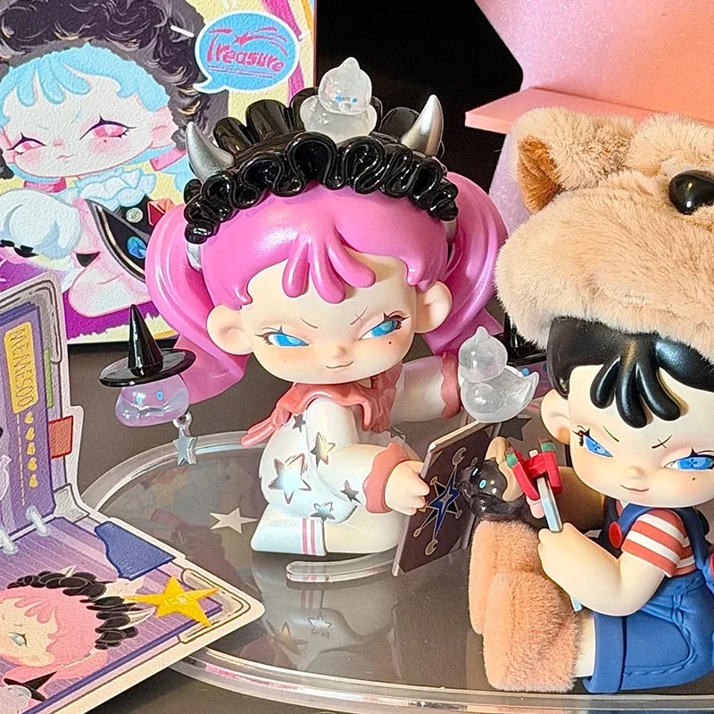 MEMSOO Meisje Eigenzinnige Dagboek Serie Blind Box Kawaii Anime Action Figure Mystery Box Leuke Memsoo Poppen Gift Desktop Ornament Speelgoed