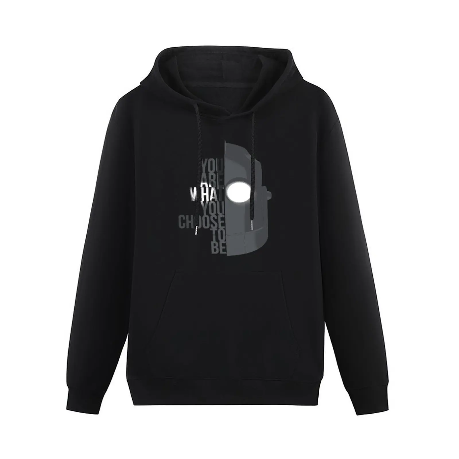 You are what you choose to be (Iron giant) Pullover Hoodie autumn clothes streetwear men graphic t shirts men men hoodie