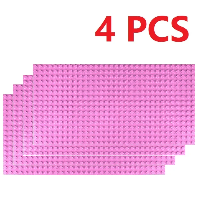 4 Stuks Basisplaten 32x32 16x32 Dots Klassieke Basisplaten Blokken Plastic Bouwstenen Montage Compatibel merk MOC Vrienden Stad