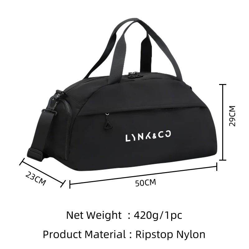 حقيبة الصالة الرياضية حقائب الكتف حقيبة يد للسباحة حقيبة اللياقة البدنية لـ LYNK&CO Co 01 02 + Hatchback 03+ Phev 05+ Phev 06 09 #2