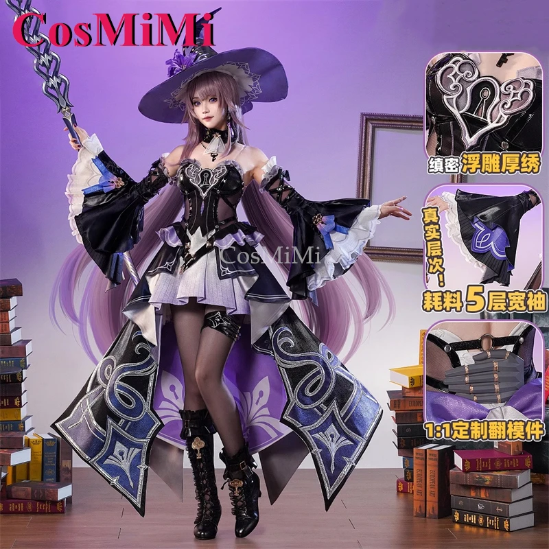 CosMiMi Game Honkai: Star Rail The Herta Cosplay Costume Gorgeous Elegant Combat Uniform Carnival Party Role Play Clothing S-XL