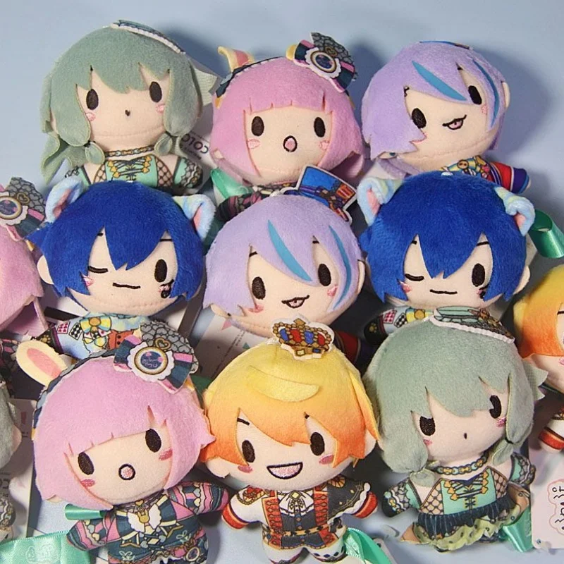 

Новый Оригинальный Плюшевый Брелок Hatsune Miku Project Sekai Colorful Stage PJSK Nesoberi с кроличьими ушками, аниме-подвеска в стиле горничной
