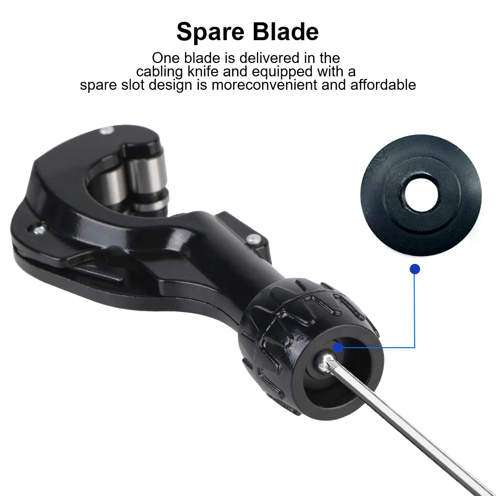 Pipe Cutter Bearing-type Pipe Cutter with Deburring Tool 3-35mm for Copper Stainless Steel Hose Water Pipe Cutting