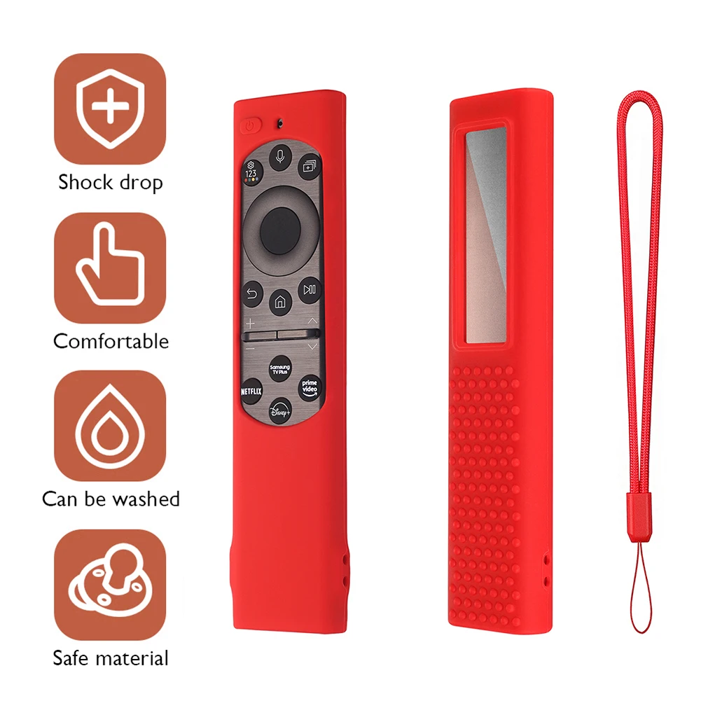 삼성 TV BN59-01300C/01357A/01327A 태양 광 충전 원격 제어 특수 보호 커버에 대 한 부드러운 실리콘 보호 케이스