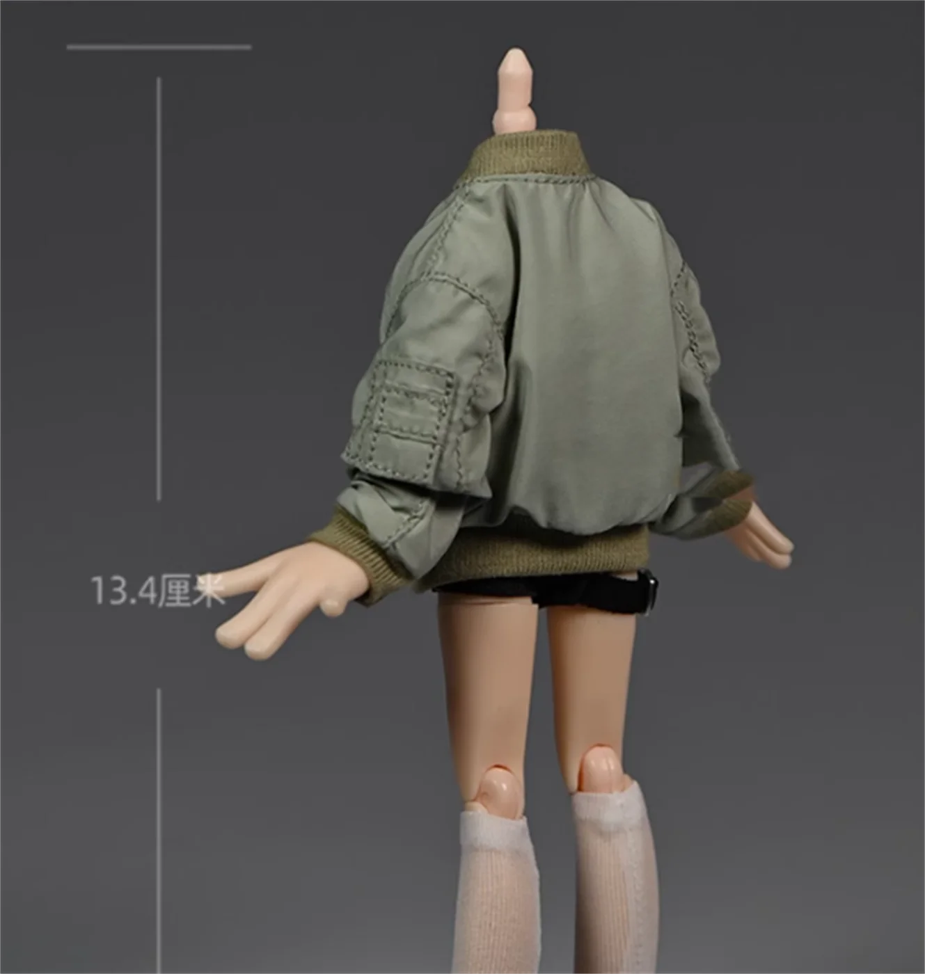 1/12 skala Trendy Mantel Weibliche Jacke mantel Kleidung Modell anzug Spielzeug für 6'' Anime körper Solide Action Figur Körper spielzeug