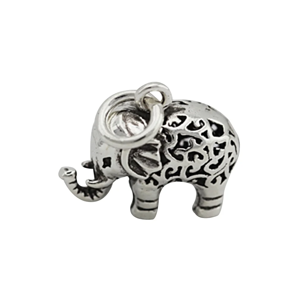 

DIY Pendant Charms Elephant Necklaces Sterling Silver Thai Jewelry Making Pendants