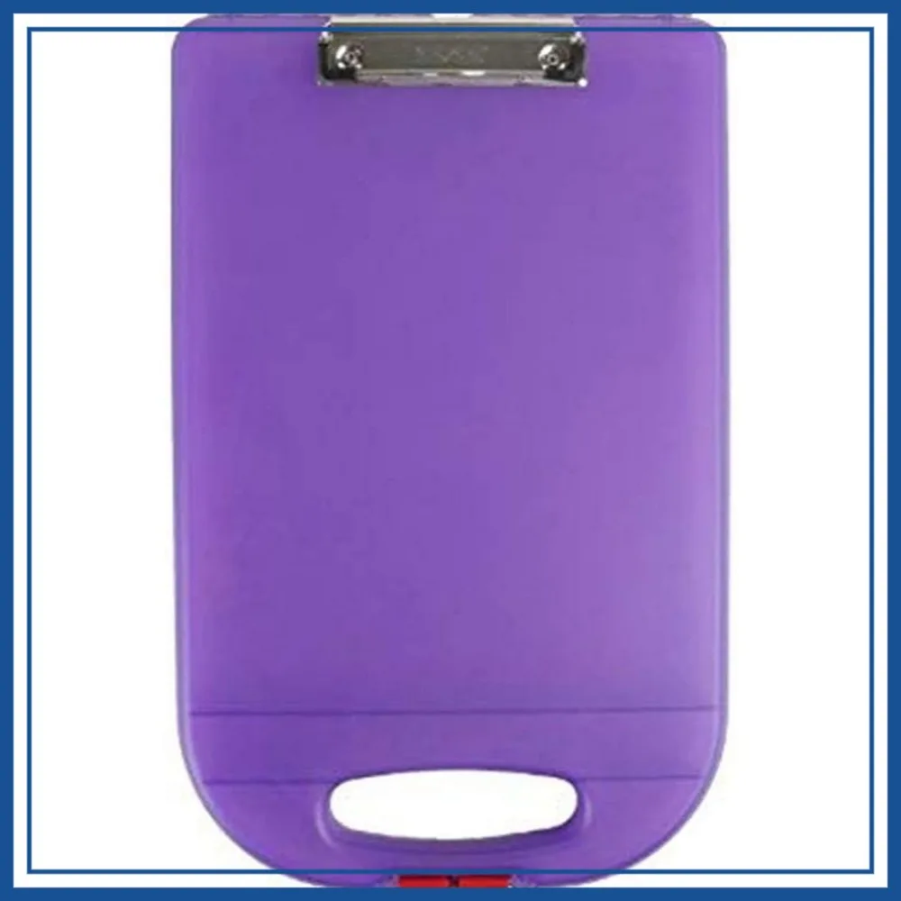 

Clipcase 2 Storage Clipboard with Rounded Handle, Purple - Durable & Lightweight