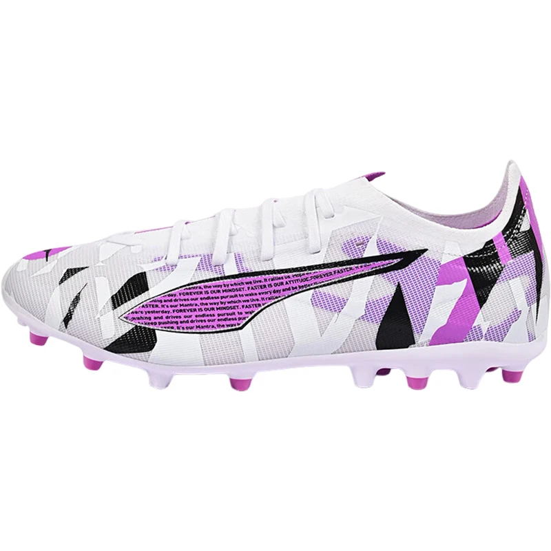 Puma genuine ULTRA 5 MATCH Men's and Women's Anti-Slip Wear-Resistant Soccer Shoes 108791-01 view 5