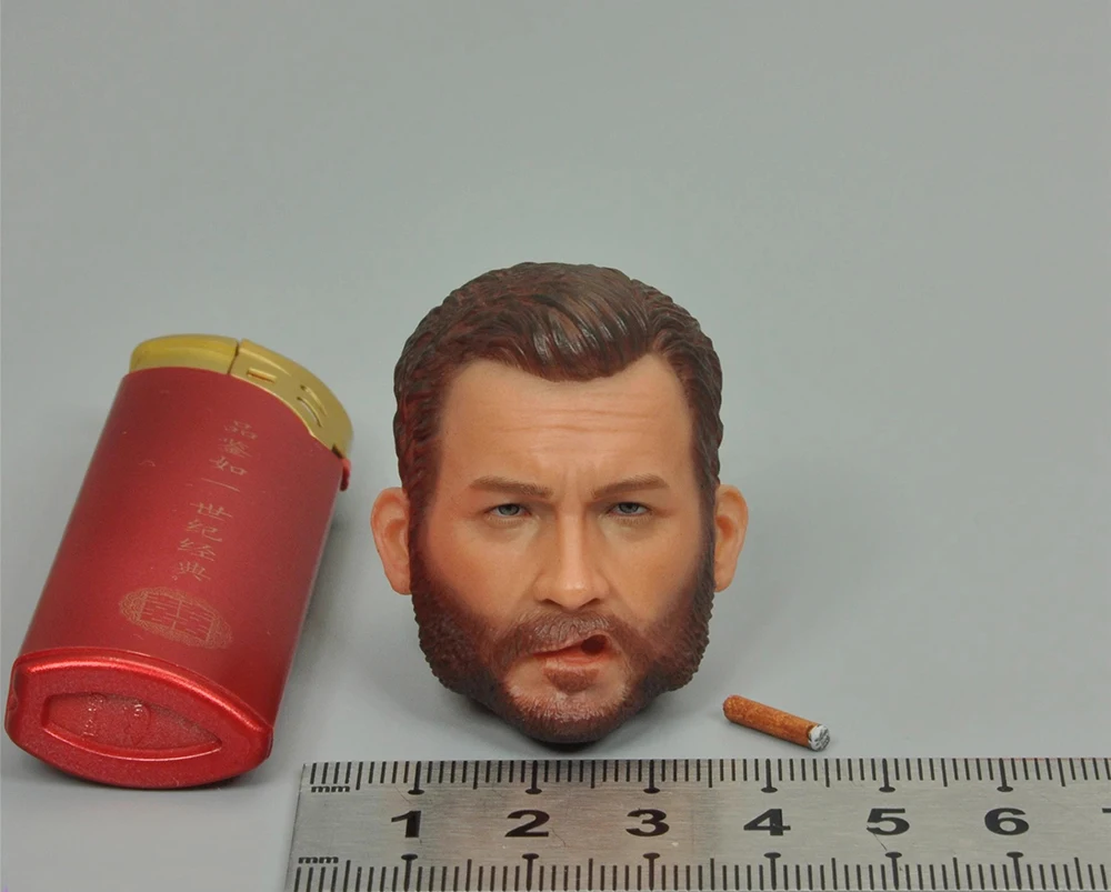 1/6 fácil e simplo es ga1008 homem chamada cara soldado britânico dever atirador cabeça masculina esculpir escultura modelo para 12 "figura de ação coletar