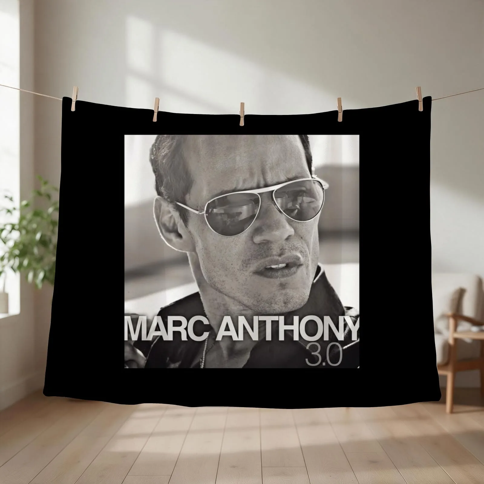 Marc Anthony 3.0 Throw Blanket couch cozy soft plush fuzzy picnic outdoor blanket