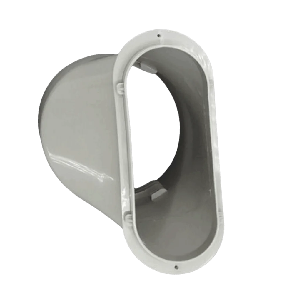 Adjustable Air Conditioner Exhaust Hose Easy Install Flexible Window Baffle 150mm Spiral Steel Wire Vent Duct Tube Indoor Use