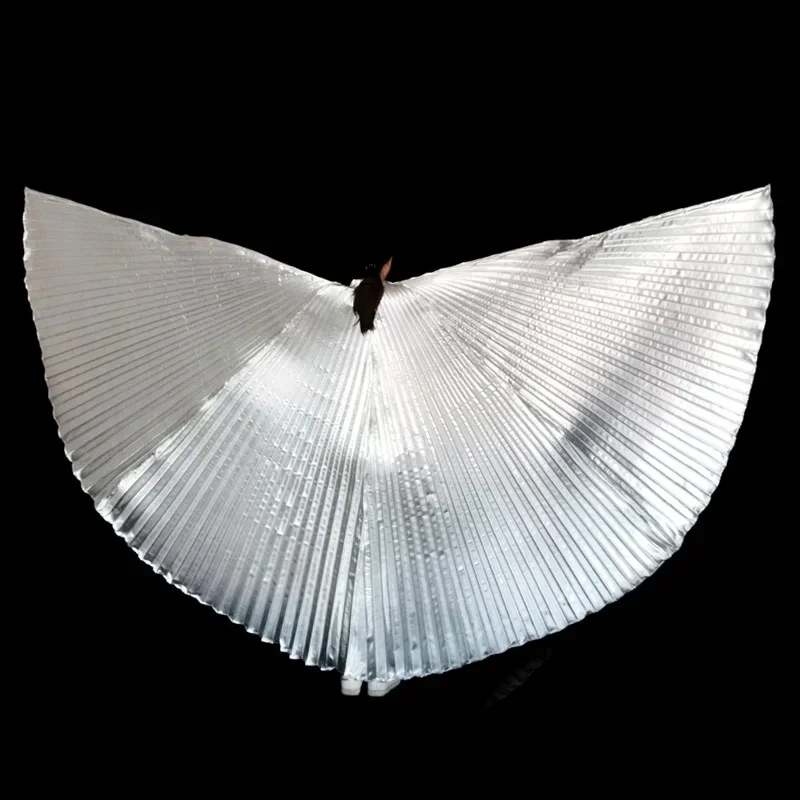 스틱이 없는 벨리 댄스 윙, 이시스 윙 액세서리, 성인 볼리우드, 동양, 이집트, 코스튬, 어린이, 여성