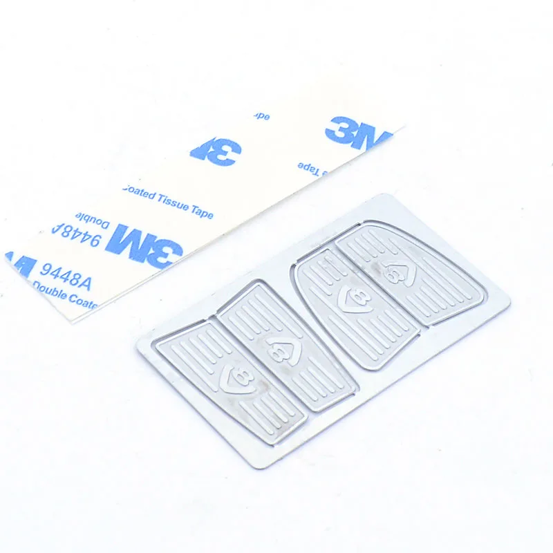 1:14th Scale Metal Pedals Decorate Sticker Skid Plate for Tamiya RC Dump Truck SCANIA R620 R470 R730 Car Accessories