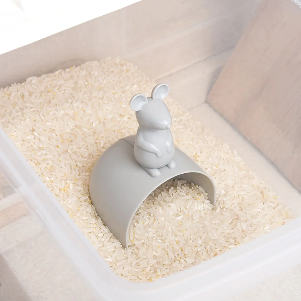 

2pcs Rice Scoop Measuring Mold Proof Moisture Insect Resistant Multi Purpose Grain Scoop For Kitchen Supplies