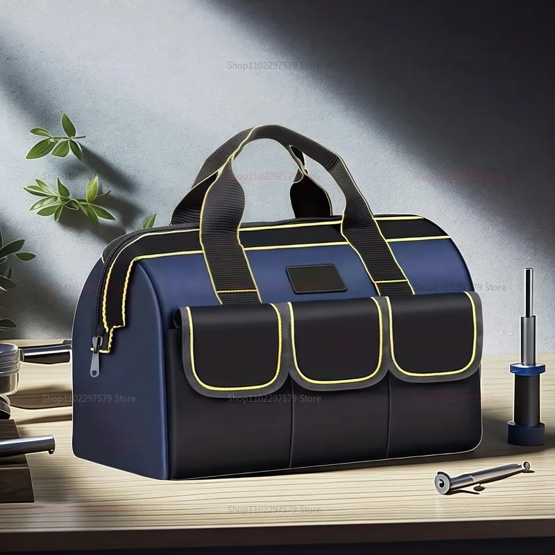 

ELECTRIC Tool Bag,Multifunctional Waterproof Storage Tool Bag,Suitable for Electricians,Plumber，Car Mechanics,Homeowners
