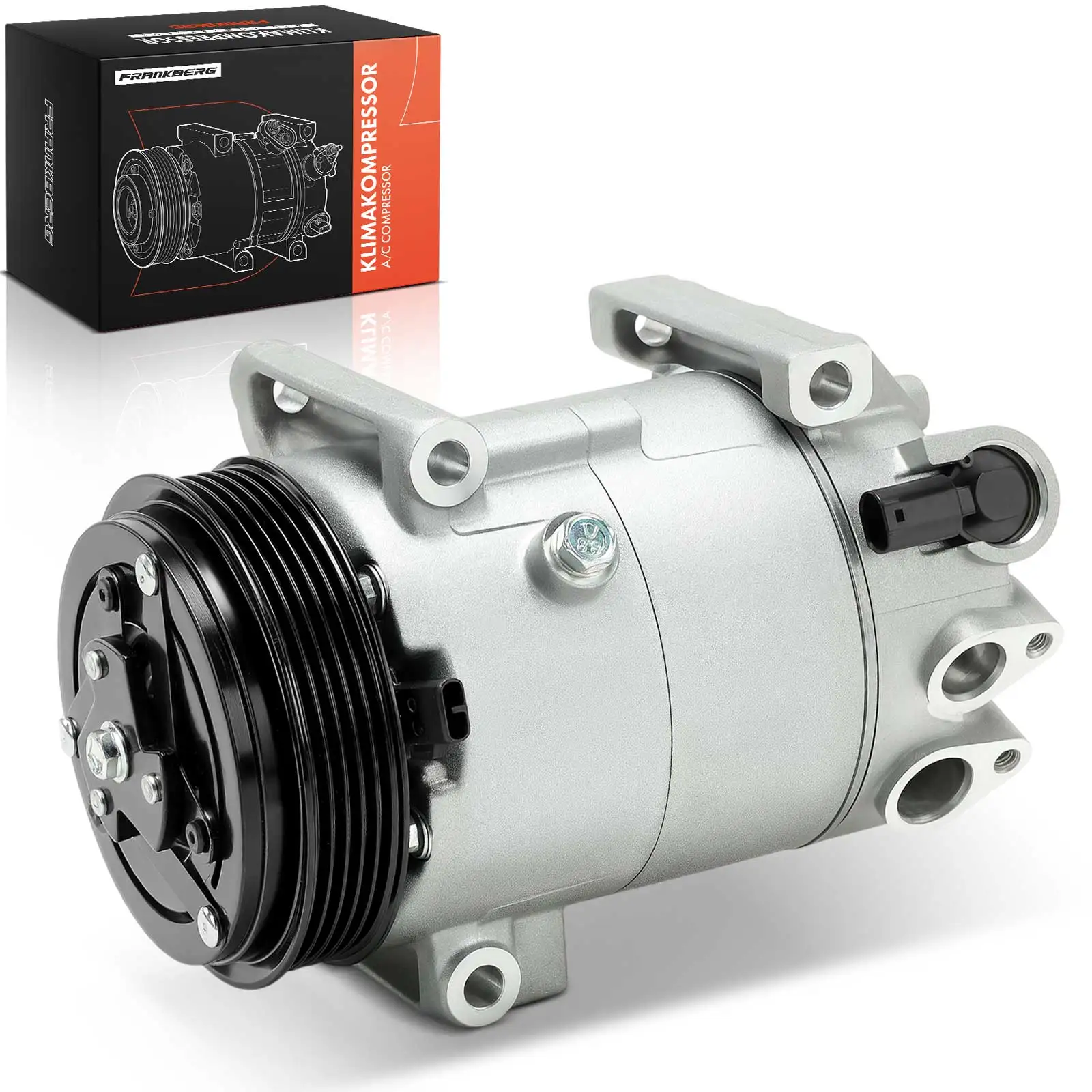 Frankberg 1x klimaatcompressor voor Jeep Renegade B1 BU Fiat 500X 334 Dodge Dart 1.4L Bj vanaf 2012 198278 68193949AA 68402648AA