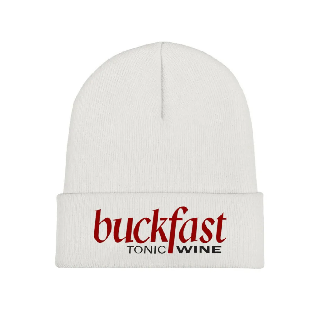 

3D Buckfast Logo Classic T-Shirt Beanie Knitted Hat Caps Fur Women Men Bonnet Winter Warm