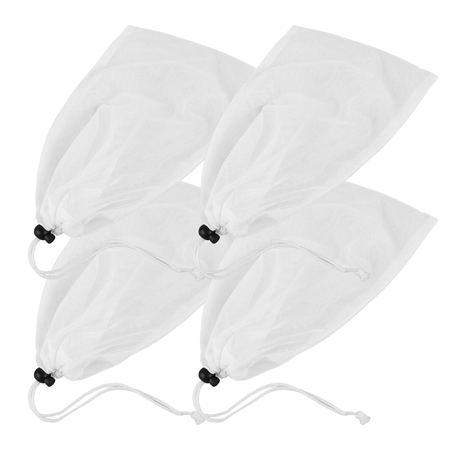 

4Pcs Pool Filter Socks Replacement Mesh Bags for Skimmer Baskets Efficient Debris Collection in Pools Spas Aquariums and Ponds