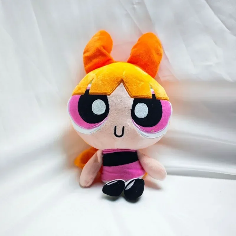 25cm Anime PowerPuffs dibujos animados niñas juguetes de peluche periférico flor burbujas Buttercup lindo decorativo