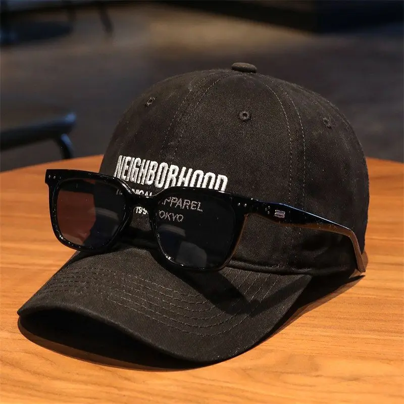 NEIGHBORHOOD New Fashion Embroidered Baseball Cap, Unisex Couple Visor Hat Sun Cap