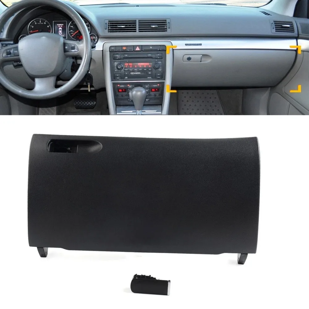 For Audi A4 B6 B7 2001-2008 Black Car Door Lid Auto Console Glove Garbage Boxs Cover Replacement 8E1857124A Car Accessories