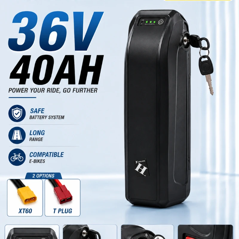 Für Hailong Batterie 36V 48V 20AH 30Ah 40Ah für Bafang BBS02 BBS03 BBSHD Motor Hailong Batterie Lieferung innerhalb von 3-7 Tagen