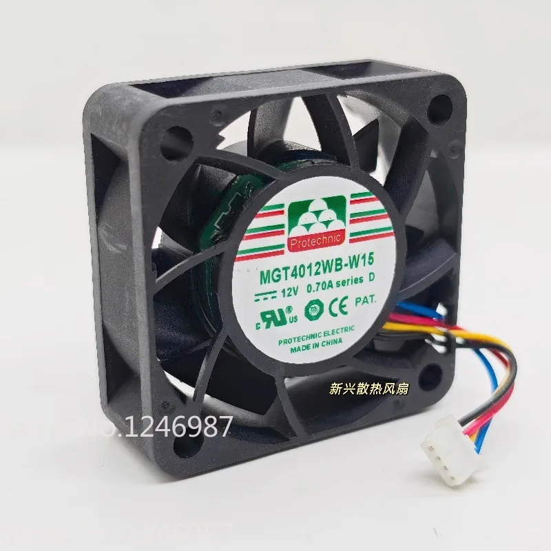 

Новый вентилятор MGT4012WB-W15 4 см 4015 12В 0.70А, мощный охлаждающий вентилятор с большим объемом воздуха, 40*40*15 мм