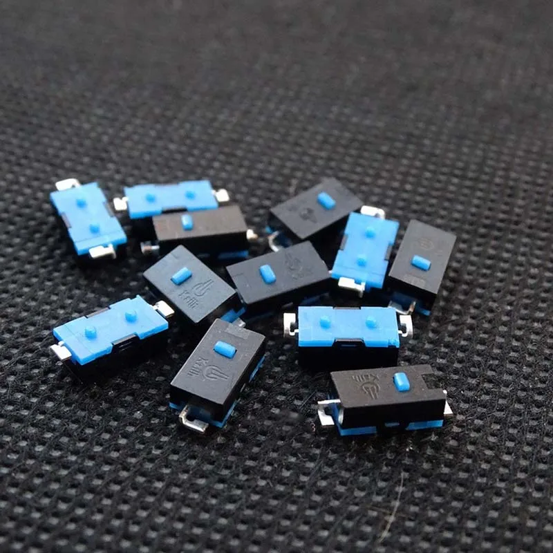 5 قطعة مفتاح ماوس Kailh نقطة خضراء 10 مليون نقرات G502 أزرار جانبية GPW ذات دبوسين #4