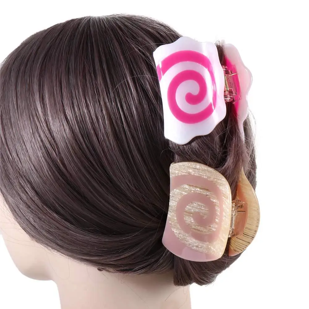 Accesorios para el cabello para mujer, diseño de moda diaria para chicas dulces, pasadores Kamaboko, pinza para el cabello de estilo coreano, pinza para el cabello de ácido acético