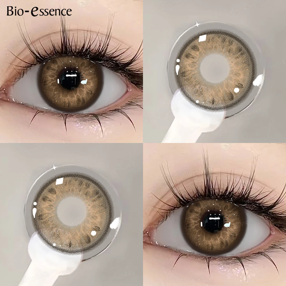 Bio-essense Colored Contact Lenses for Eyes Fashion Colored Contact Blue Eyes Lenses Korean Contacts Lenses Yearly Green Pupils
