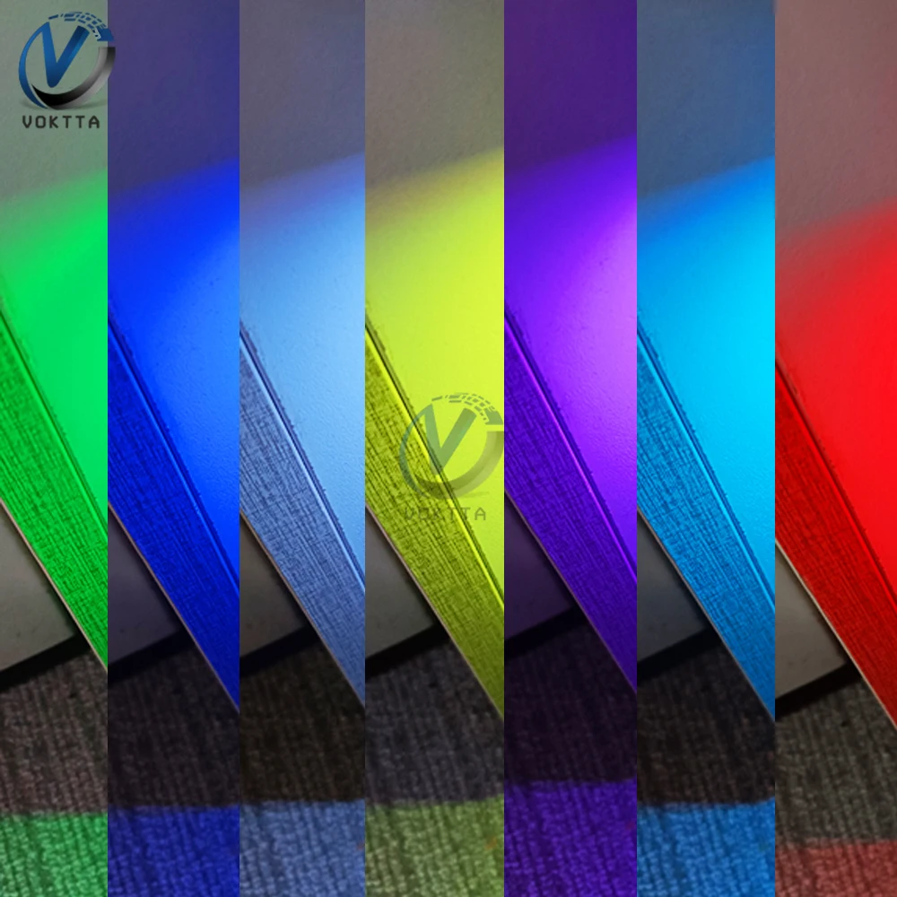 5 pezzi 5050 luci LED USB lampada sensore touch 7 colori luce notturna 5050 RGB 4-LED interruttore di controllo luce della tastiera del computer portatile