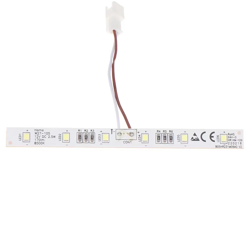 1PCS W27-105 For Homa Refrigerator LED Light Board Replacement Light Board for Refrigerators