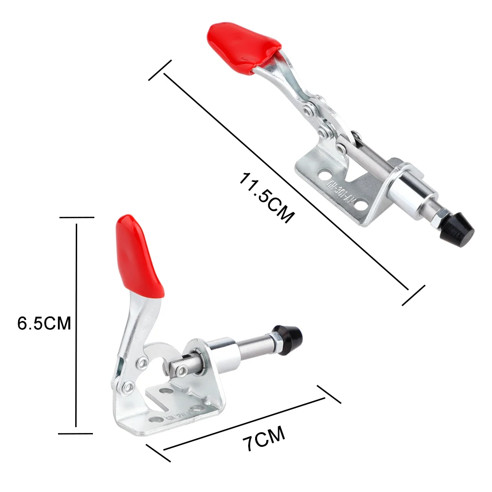 Snelle Klem Vergrendeling Fastener Handje Universele Quick Clip Verticale Armatuur Klem