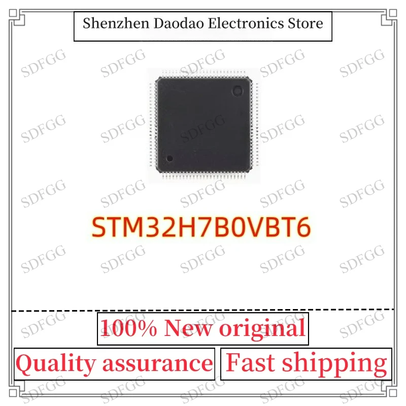STM32H7B0VBT6 STM32H7B0 VBT6 QFP100 Microcontroller Chip IC New Original