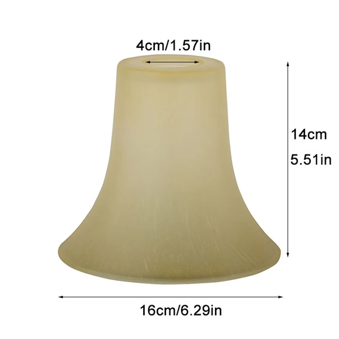 Rural E27 Shell Glass Lampshade Replacement Vintage Home Décor Light Cover for Desk Lamps Nightstand Lighting Accessories