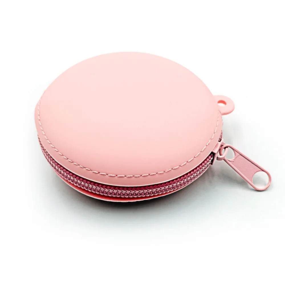 Cute Silicone Coin Wallet Round Small Mini Purse Key Ring Pendant Key Chain Girls