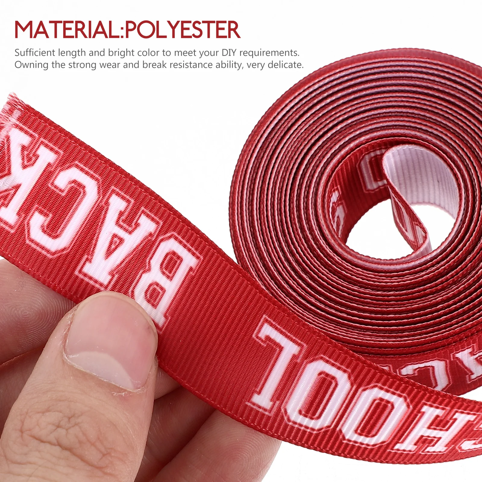 1 Roll Plaid Gift Wrapping Decorative Ribbon For Diy Crafts Back To School Party Wedding Bouquet Supplies Polyester Ribbon For