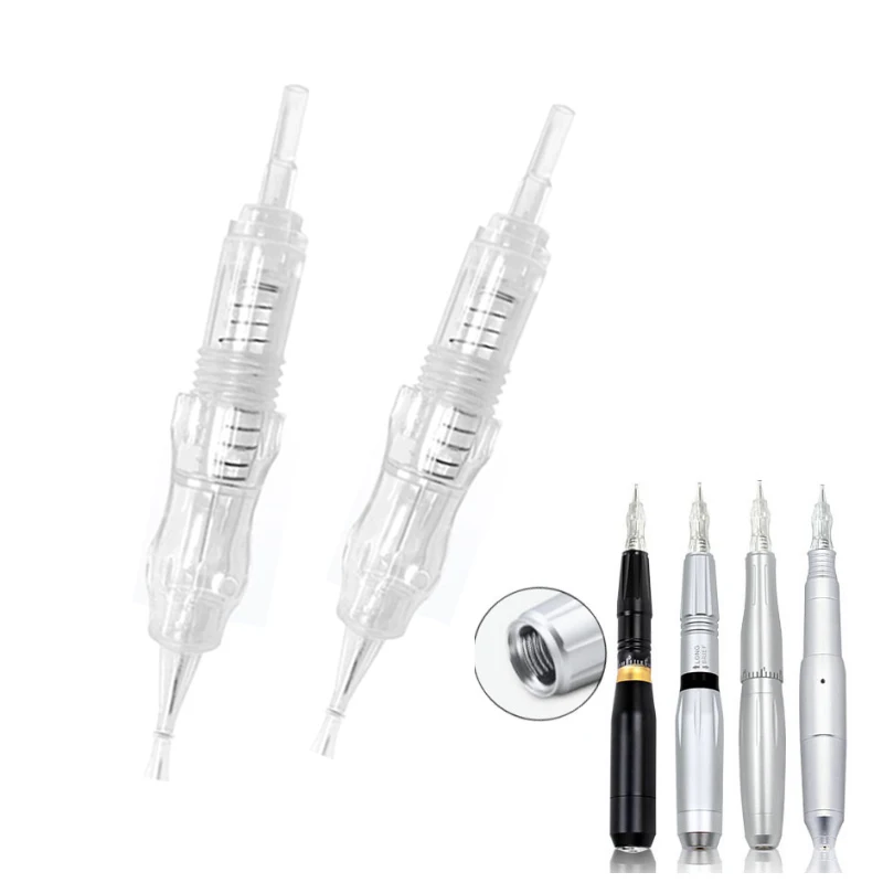 Hochwertige Permanent-Make-up-Kartuschennadel 1RL 0,18 mm Professionelle Tattoo-Augenbrauen-/Lippen-Kartuschennadel für Black Pearl P300