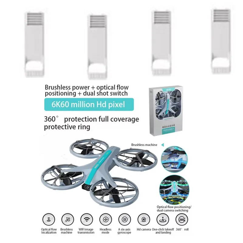 4DRC V33S Battery 3.7V 1800mAh Battery For 4DRC V33S Brushless RC Drone Spare Parts V33S RC Drone Accessories