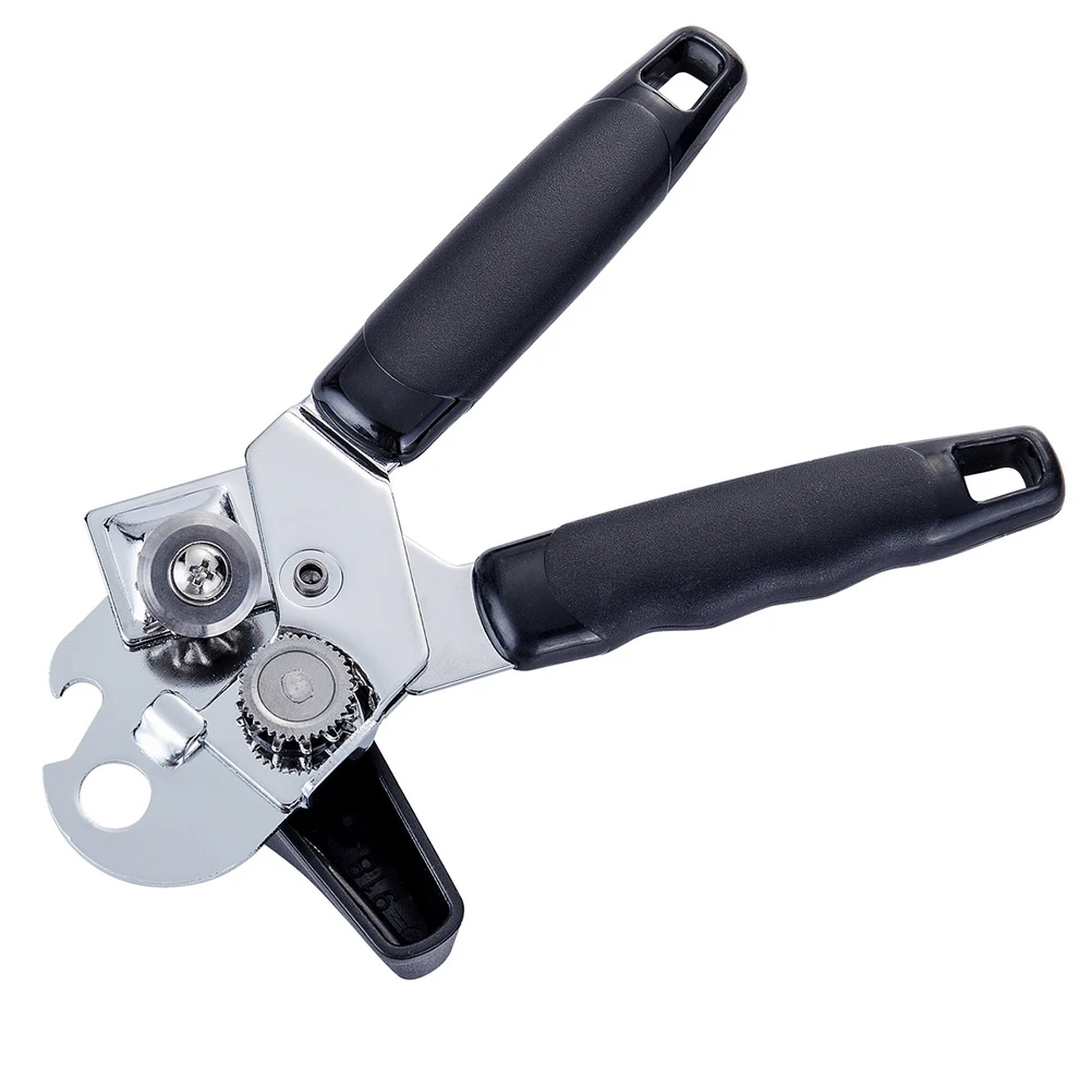 

1pc Can Multifunctional Bottle Opener Portable Abs Stainless Steel Can Lid Cutter Opener For Home Kitchen Travel Outdoor