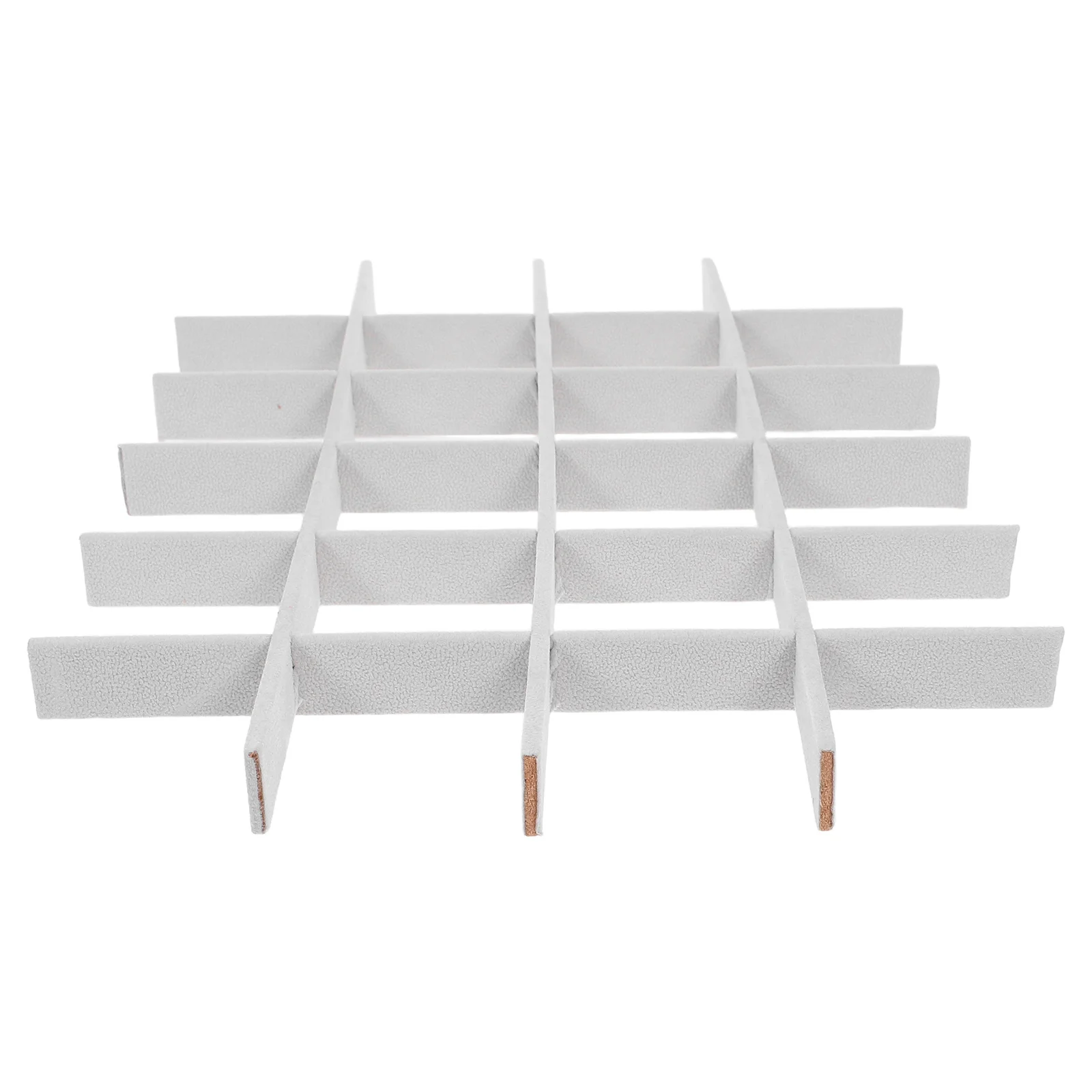 

Jewelry Tray Inserts Gray Organizer Dividers for Jewelry Case Storage Rings Earrings Necklaces Travel Home Ring Box Insert