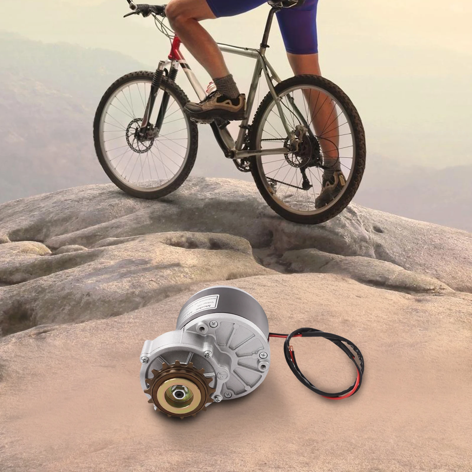 مجموعة تحويل الدراجة الكهربائية 24 فولت 250 وات، مجموعة تعديل الدراجة الإلكترونية مع شاشة LED، محرك مصقول، قابل للتعديل بشكل لا نهائي، تحميل 120 كجم