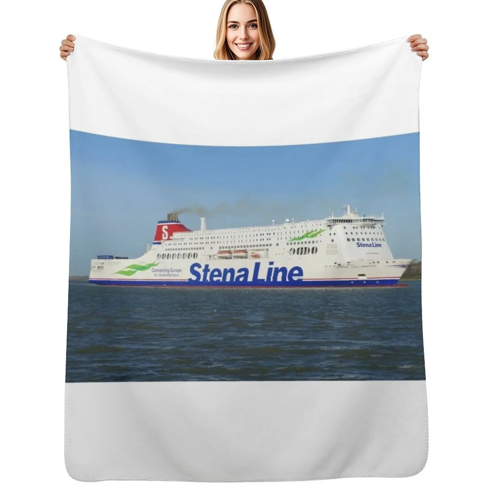River Stour, Essex Throw Blanket Warm Throw Blanket Gift for Anniversary